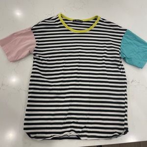 shein striped shirt s